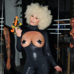 Amber Rose – topless at a Halloween party in L.A. and other Hot Links